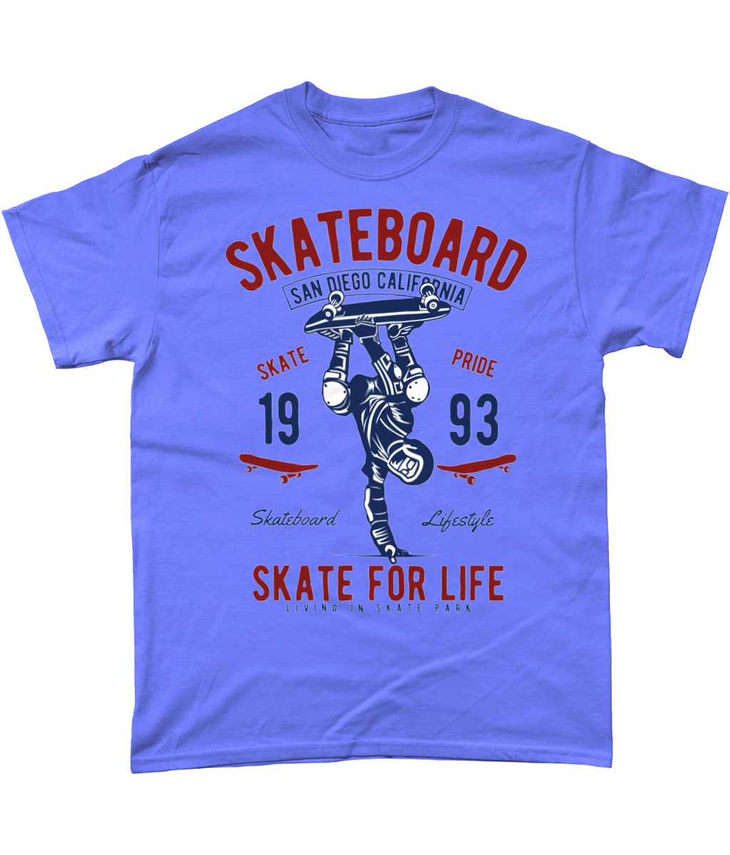 Skate For Life - T-shirt en coton épais