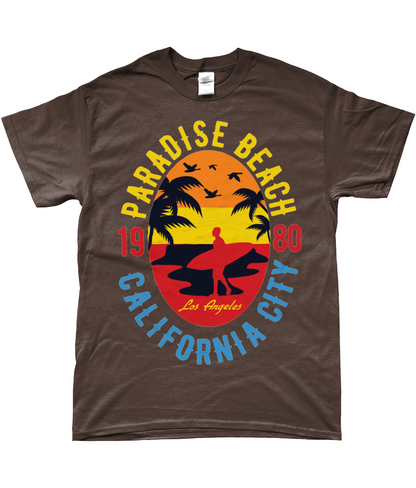 Sunshine Paradise - SoftStyle Ringspun T-Shirt