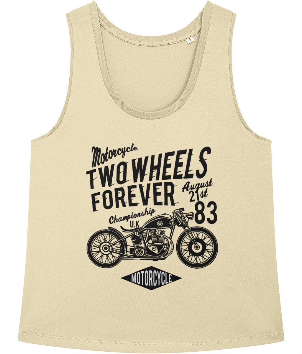 Two Wheels Forever Black - Stella Minter