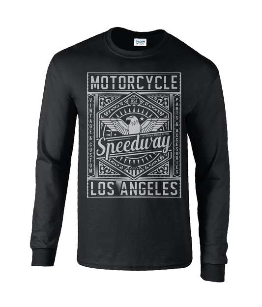 Motorcycle Speedway - Ultra Cotton Long Sleeve T-Shirt