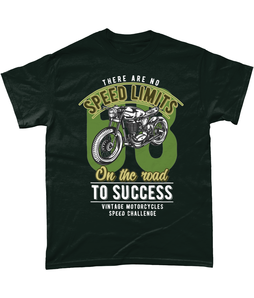 No Speed Limits - Gildan Heavy Cotton T-Shirt - Vitesse T-Shirts UK