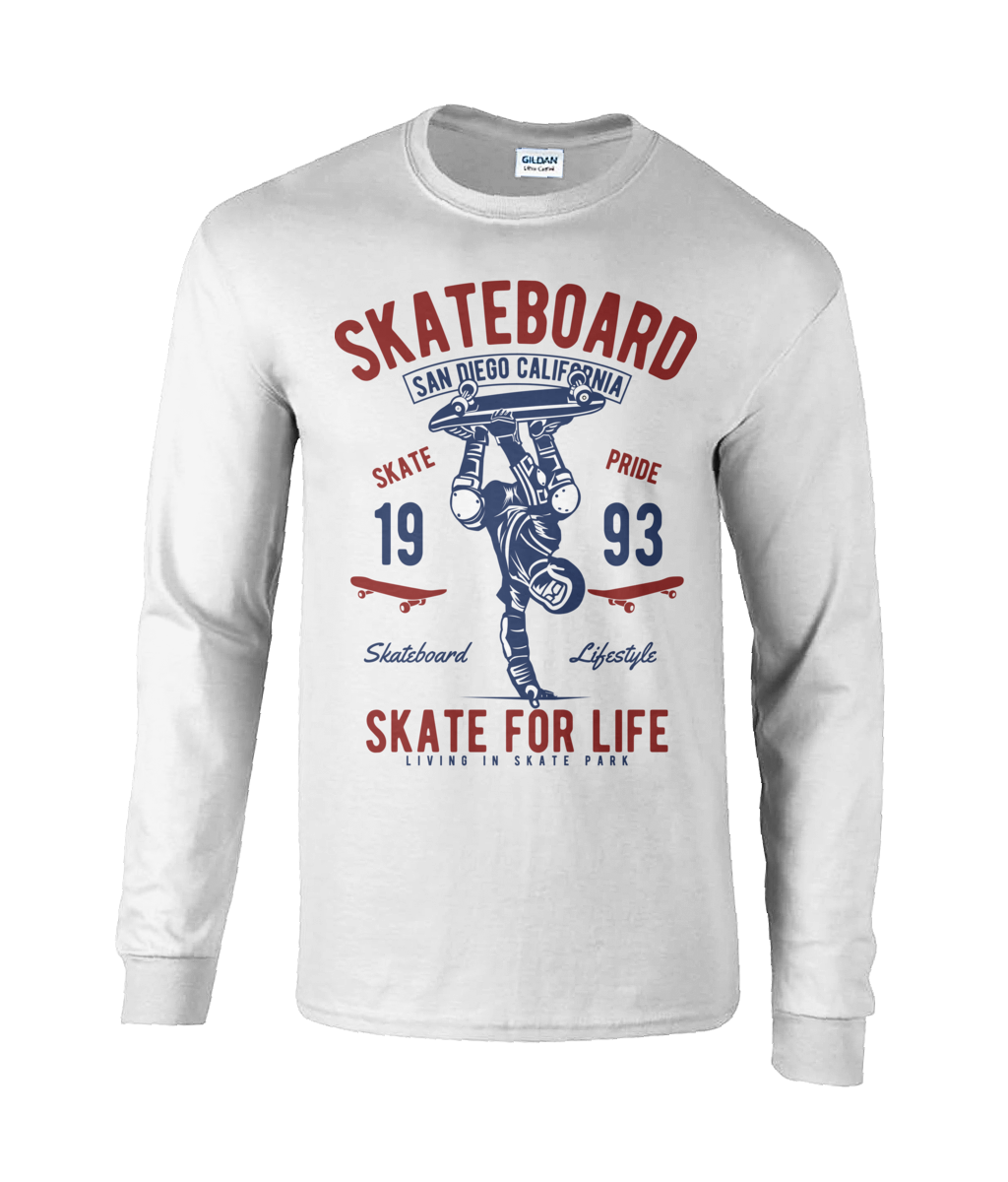 Skate For Life - Ultra Cotton Long Sleeve T-Shirt