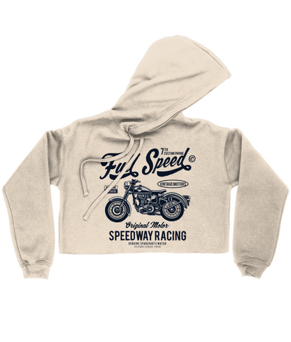 Full Speed ​​- Sweat à capuche court Bella pour femme 