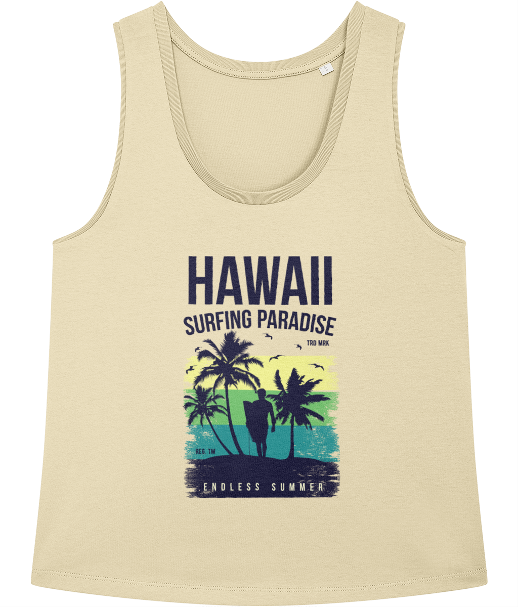 Été sans fin à Hawaii - Gilet Stella Minter pour femme