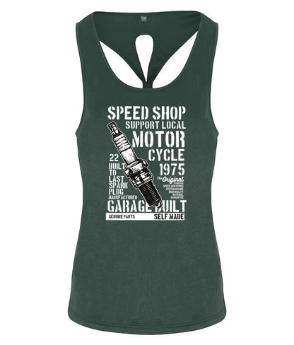 Speed Shop - TR042 Women's TriDri® Yoga Knot Vest