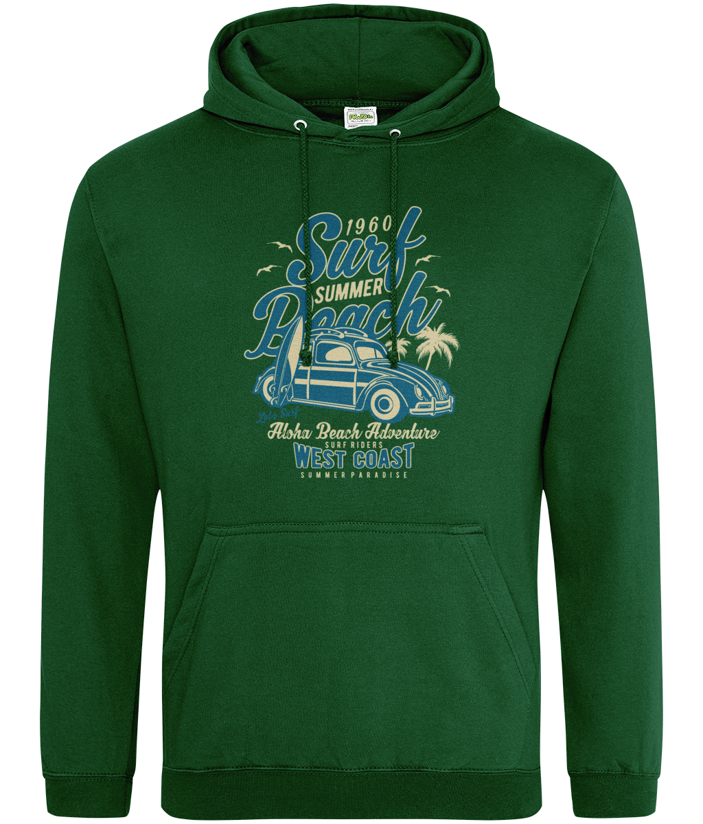 Surf Beach - AWDis College Hoodie