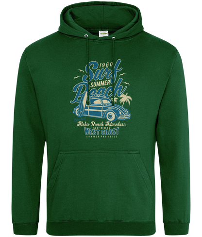 Surf Beach - AWDis College Hoodie