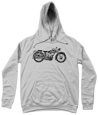 Enjoy The Ride - Schwarz - AWDis Girlie College Hoodie