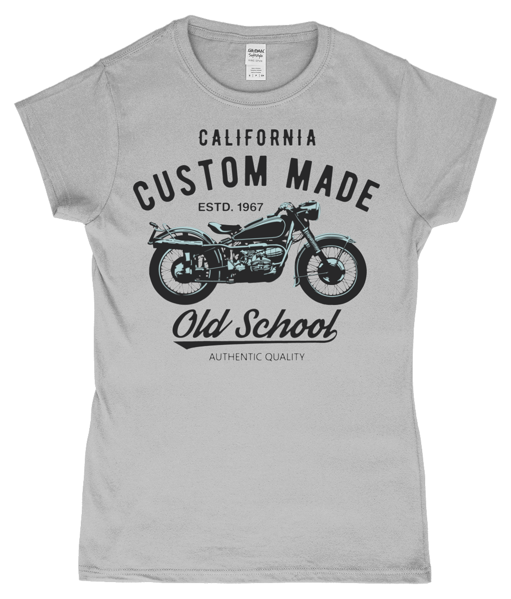 Custom Made - Gildan SoftStyle® Ladies Fitted Ringspun T-Shirt - Vitesse T-Shirts UK