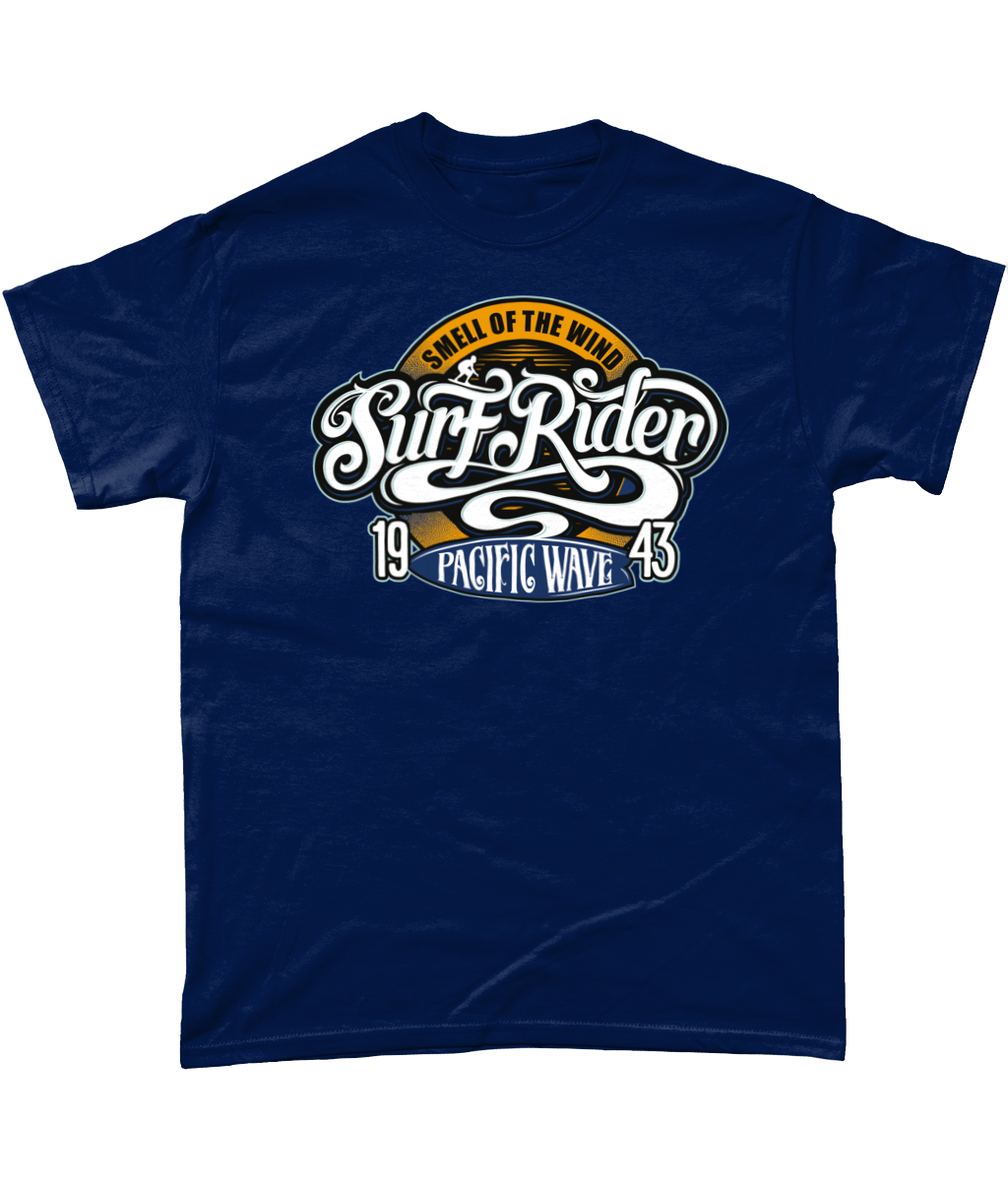 Surf Rider v2 - Heavy Cotton T-Shirt