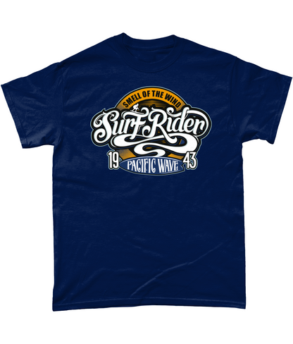 Surf Rider v2 - T-Shirt aus schwerer Baumwolle