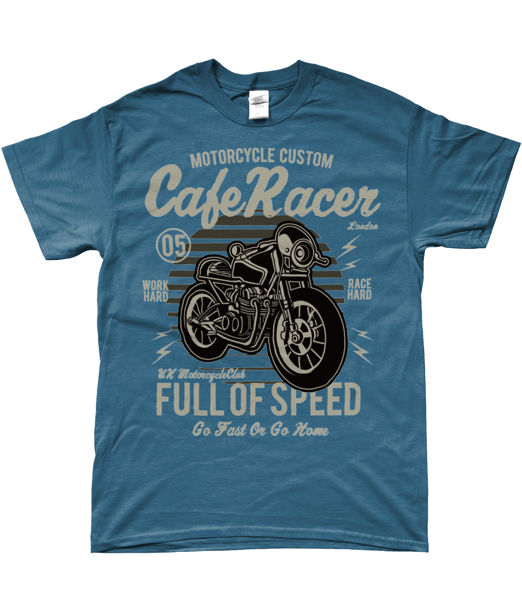 Cafe Racer v1 - Gildan SoftStyle® Ringspun T-Shirt