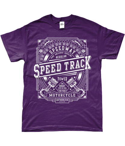 Speed ​​Track - T-shirt filé à anneaux SoftStyle