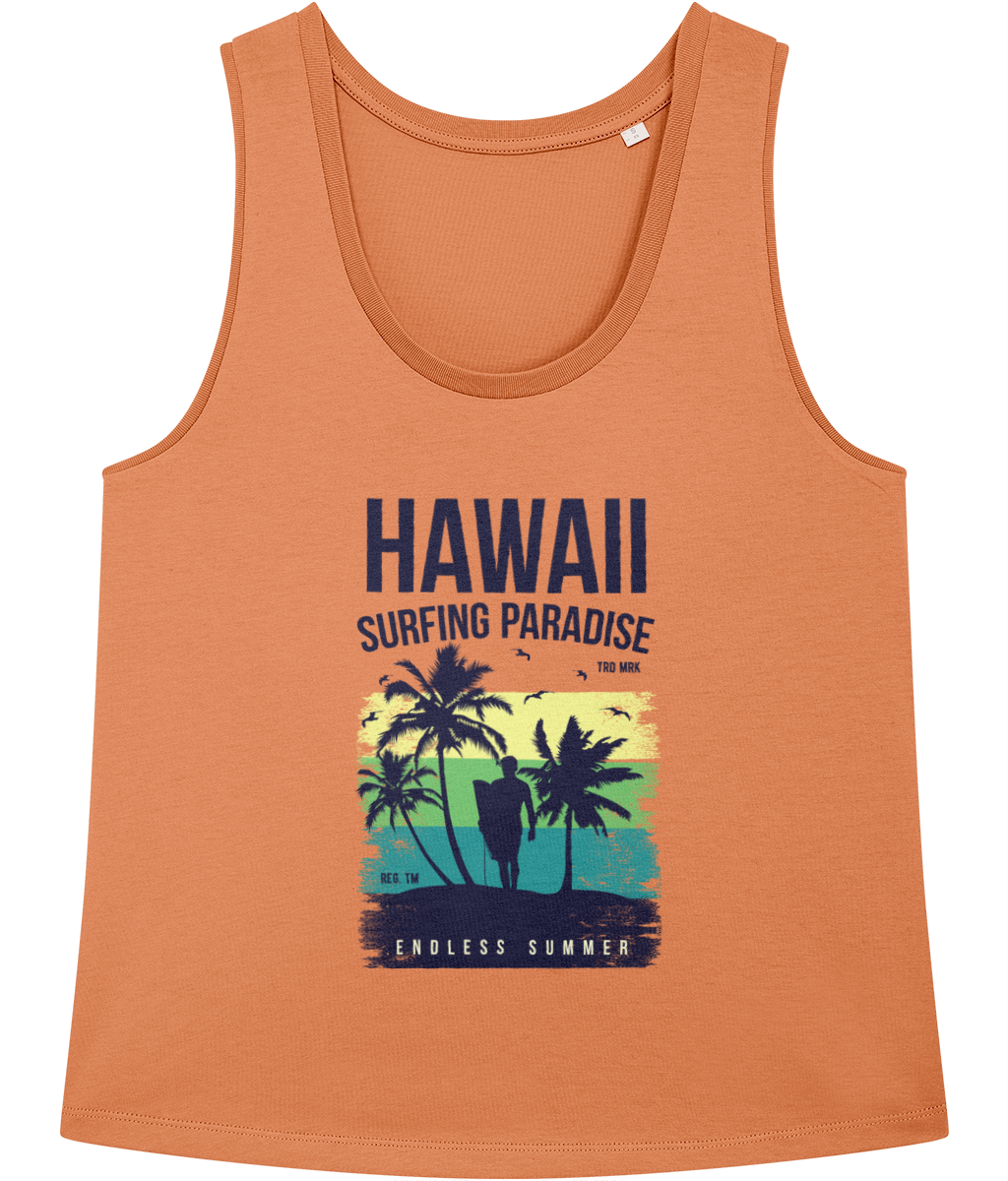 Été sans fin à Hawaii - Gilet Stella Minter pour femme