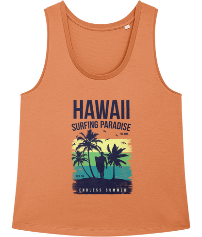 Été sans fin à Hawaii - Gilet Stella Minter pour femme