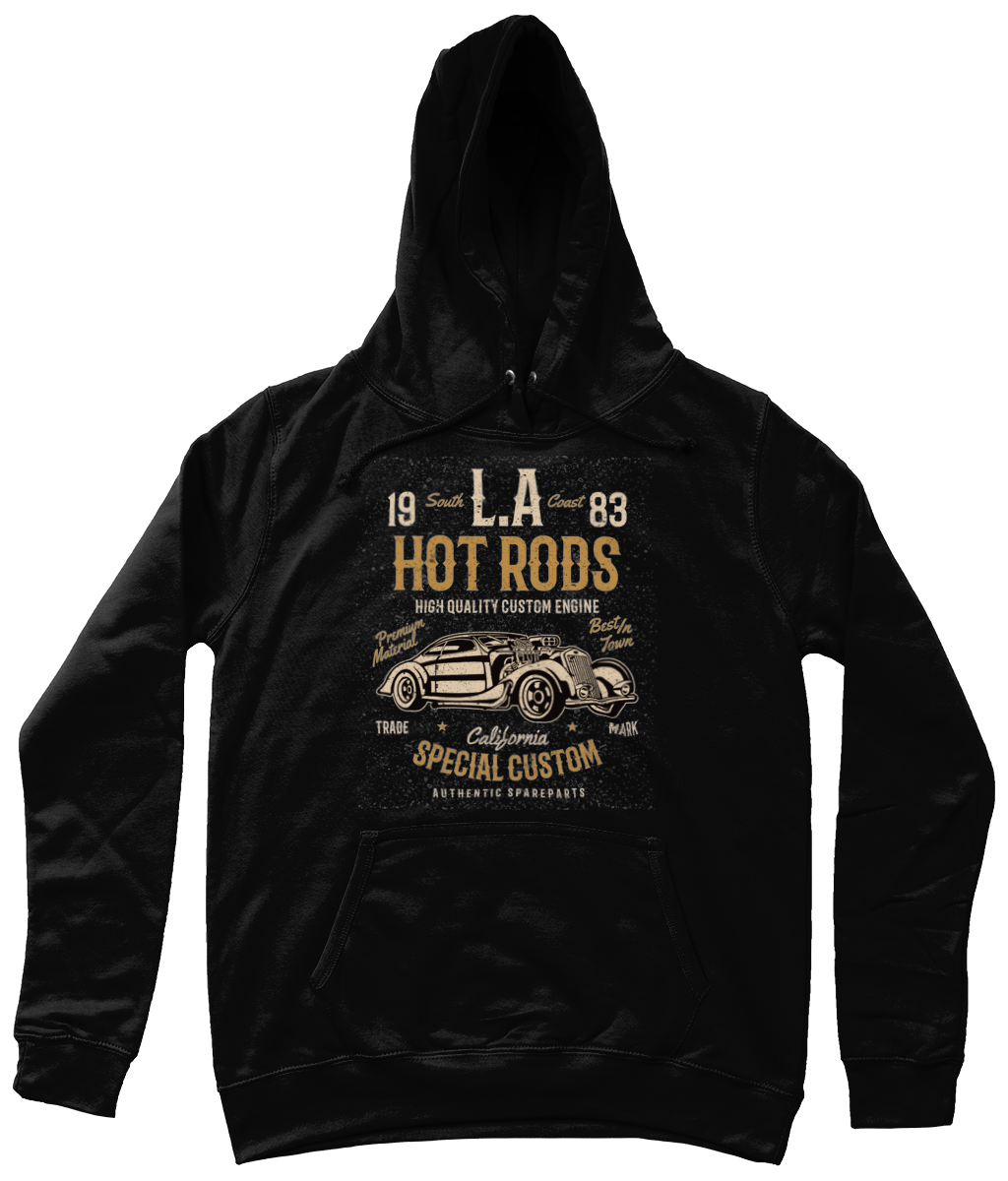 LA Hot Rods - Sweat à capuche AWDis Girlie College