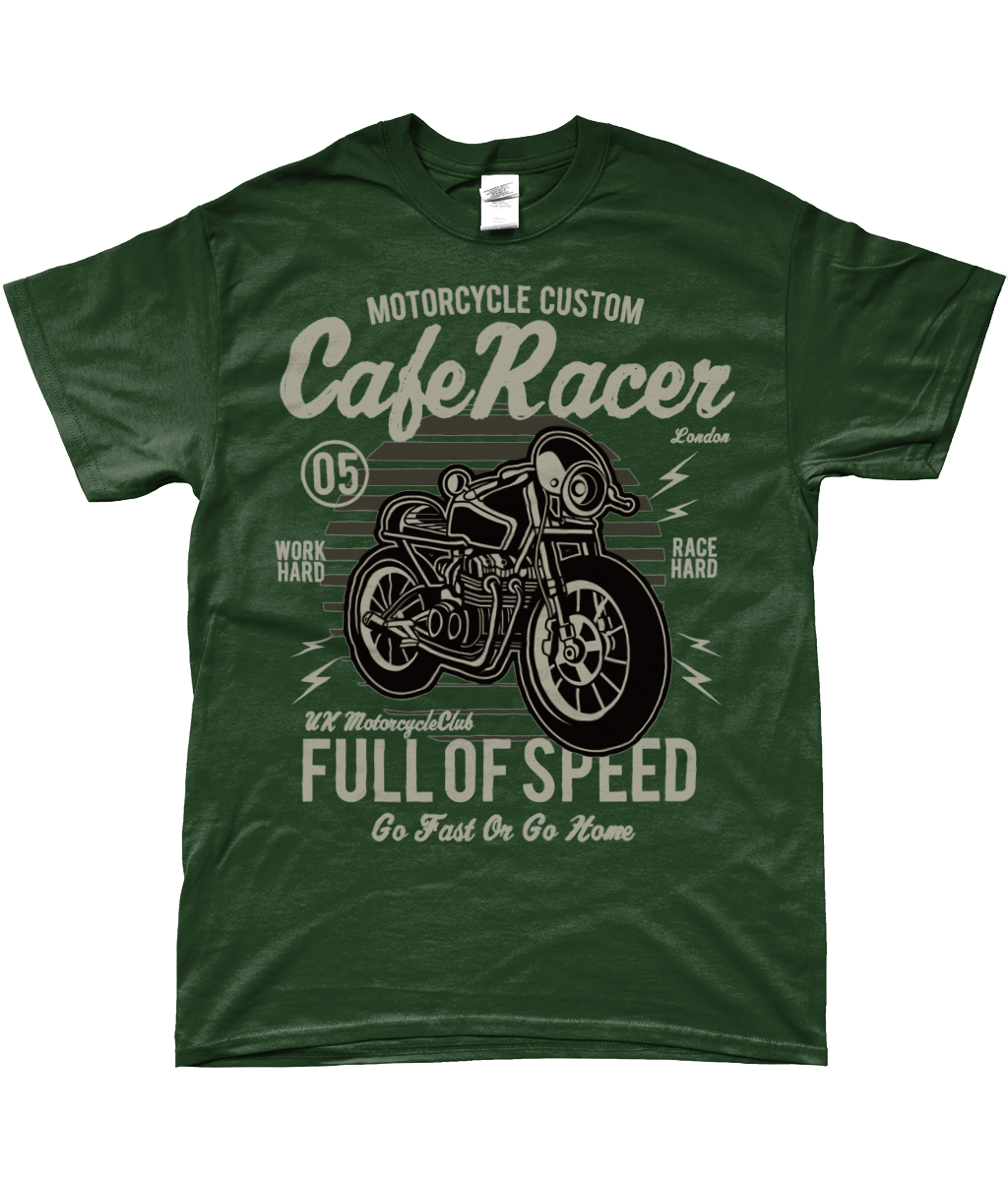 Cafe Racer v1 - Gildan SoftStyle® Ringspun T-Shirt