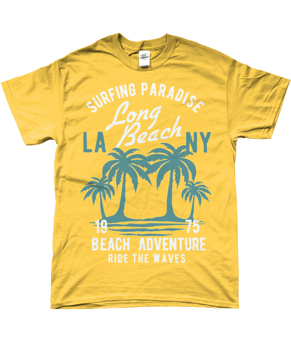 Beach Adventure - Gildan SoftStyle® Ringspun T-Shirt