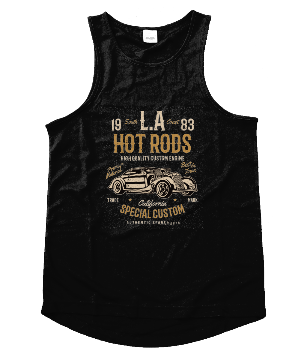 LA Hot Rods - Coole Weste für Männer