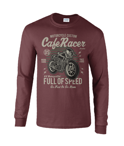 Cafe Racer v1 - Ultra Cotton Long Sleeve T-Shirt