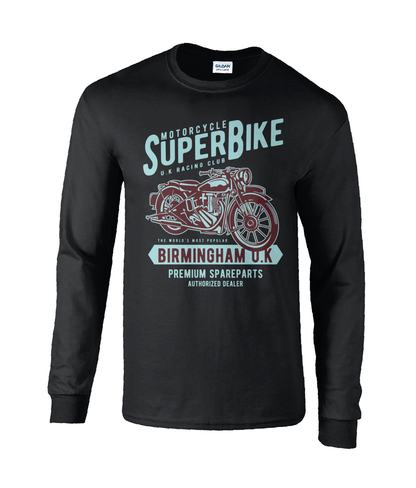 SuperBike - T-shirt à manches longues en coton ultra