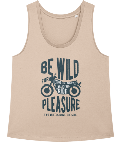 Be Wild - Stella Minter Ladies Vest - Vitesse T-Shirts UK