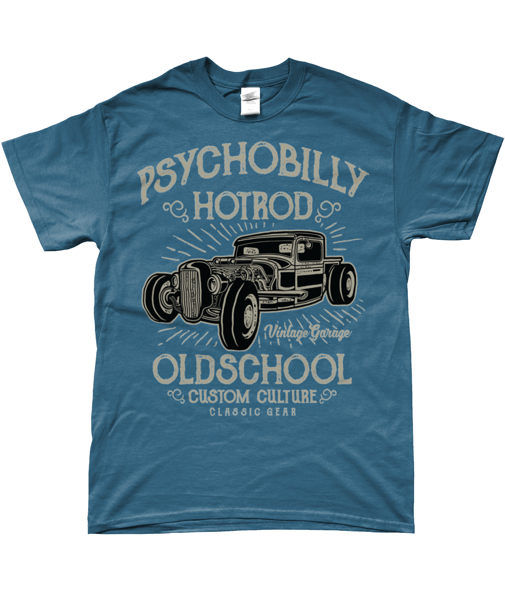 Psychobilly Hotrod - SoftStyle Ringspun T-Shirt