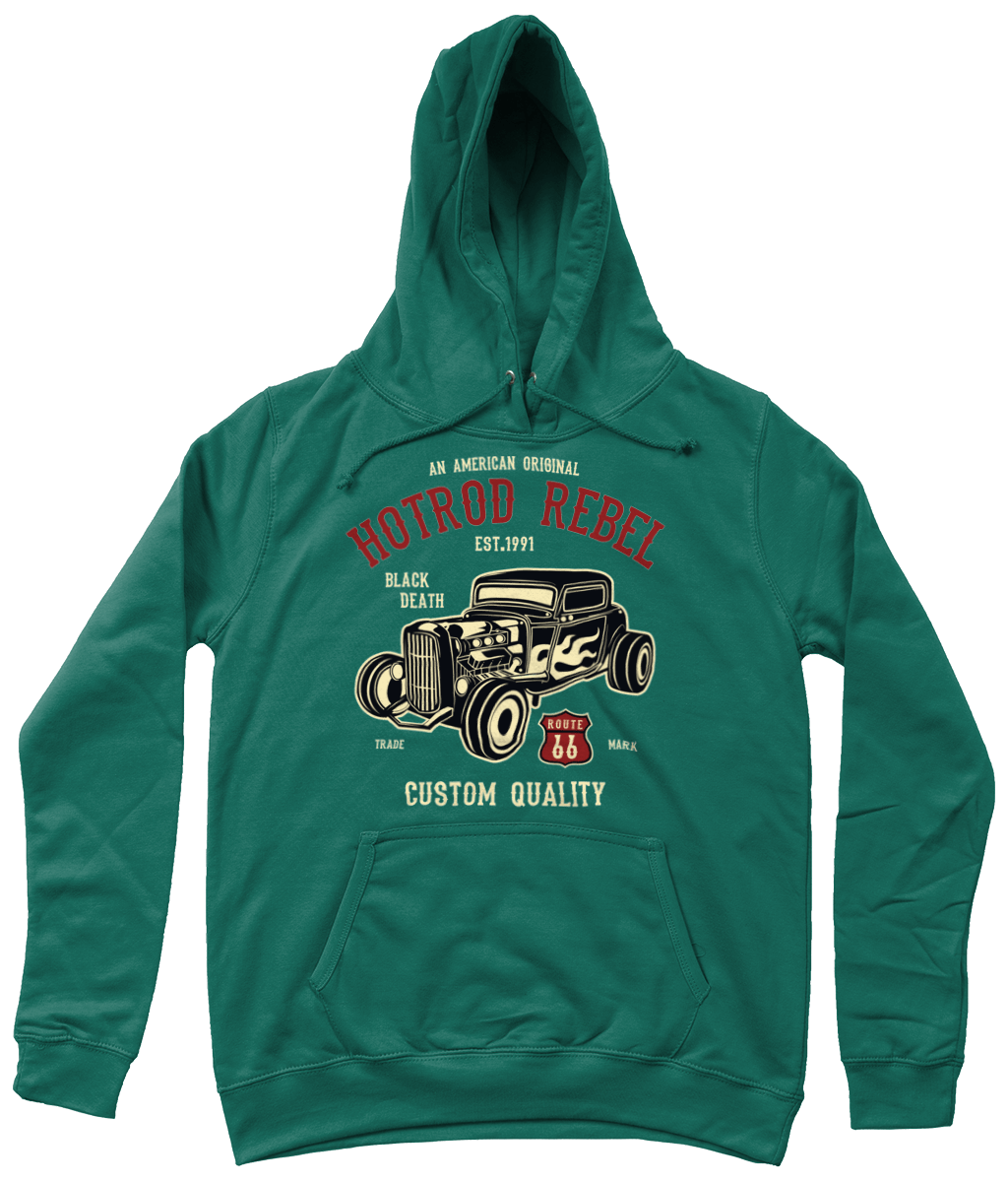 HotRod Rebel – AWDis Girlie College Hoodie - Vitesse T-Shirts UK