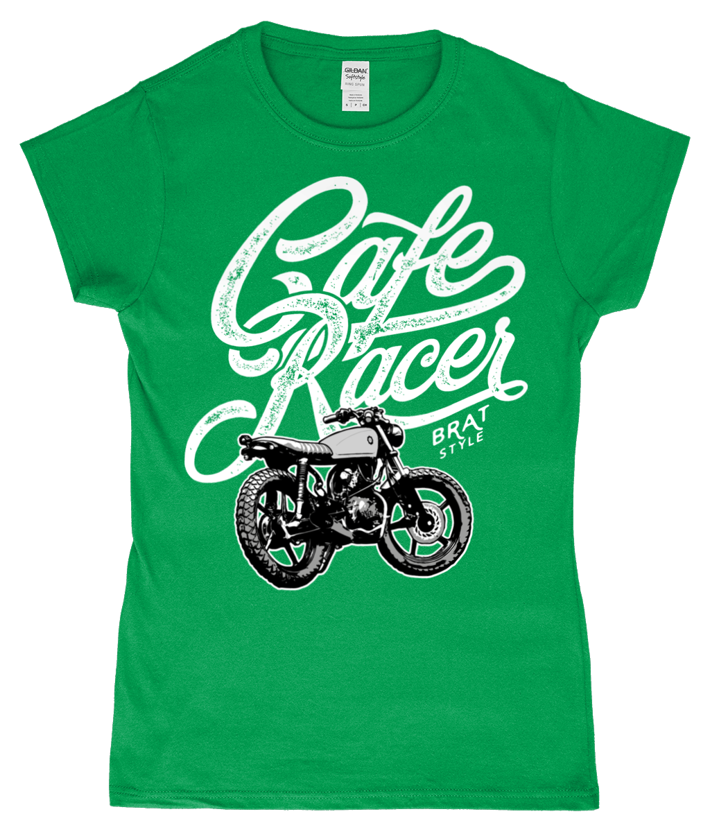 Cafe Racer Factory - Gildan SoftStyle® Ladies Fitted Ringspun T-Shirt - Vitesse T-Shirts UK