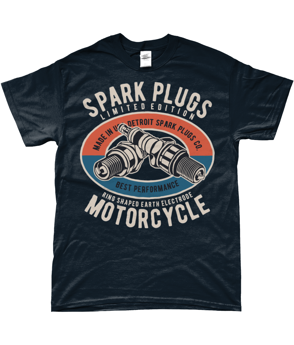 Spark Plugs - SoftStyle Ringspun T-Shirt