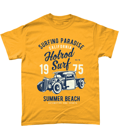 Hotrod Surf – Gildan Heavy Cotton T-Shirt - Vitesse T-Shirts UK