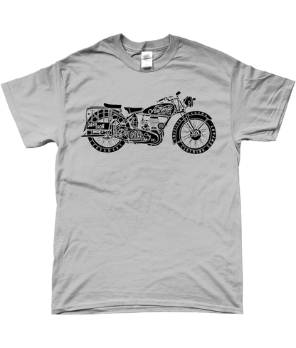 Enjoy The Ride - Schwarz - Ringgesponnenes T-Shirt