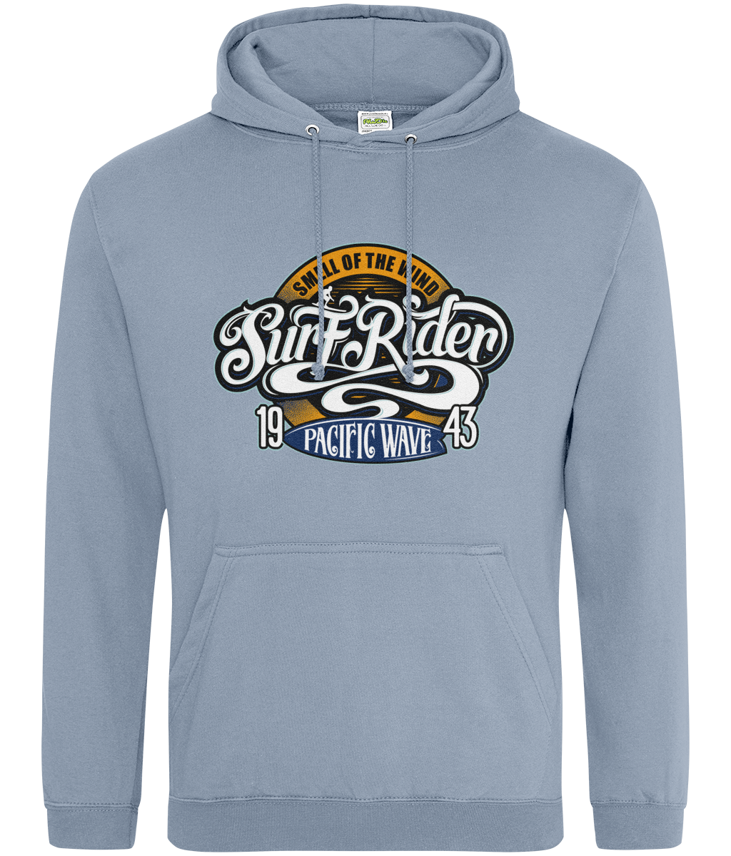 Surf Rider v2 - AWDis College Hoodie - Vitesse T-Shirts UK