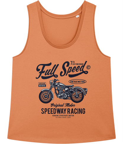 Full Speed - Stella Minter Ladies Vest - Vitesse T-Shirts UK