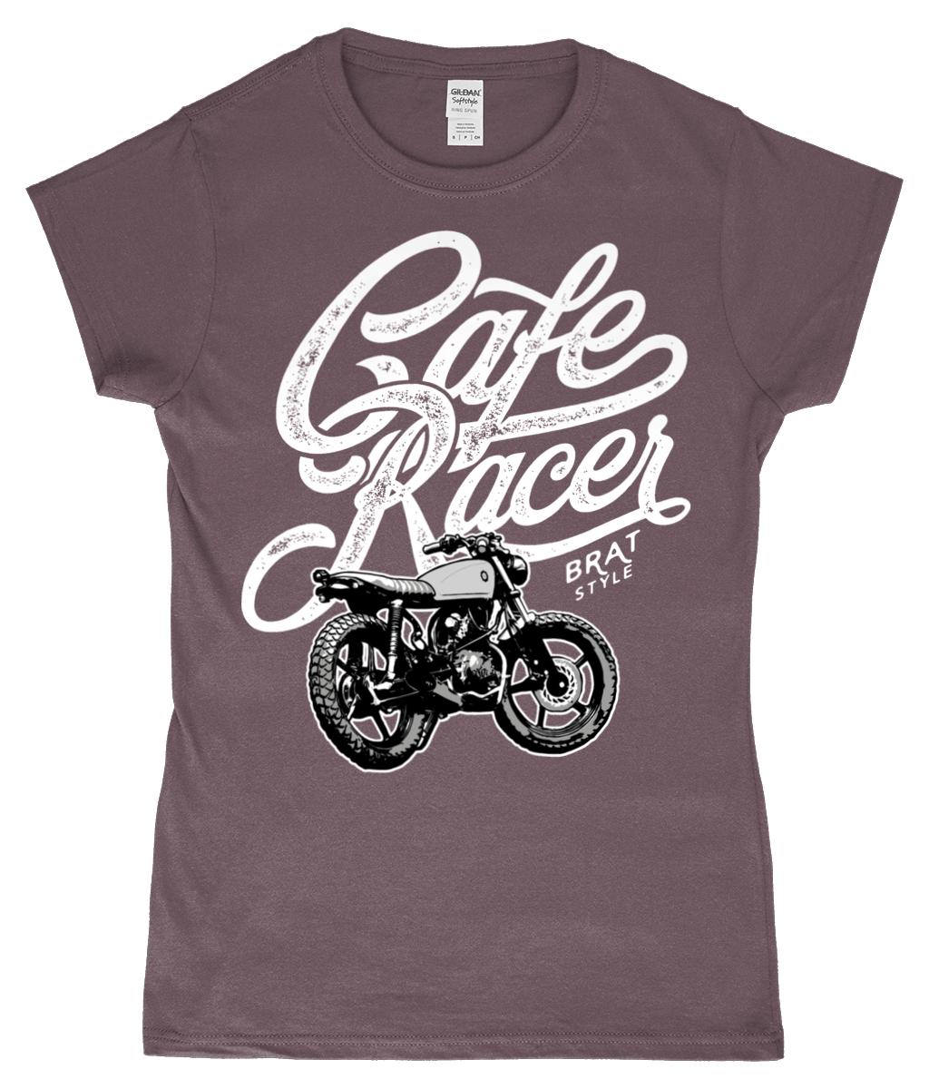 Cafe Racer Factory - Gildan SoftStyle® Ladies Fitted Ringspun T-Shirt - Vitesse T-Shirts UK