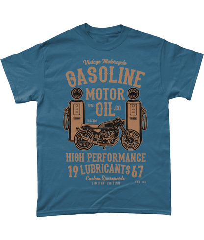 Gasoline Motor Oil – Gildan Heavy Cotton T-Shirt - Vitesse T-Shirts UK