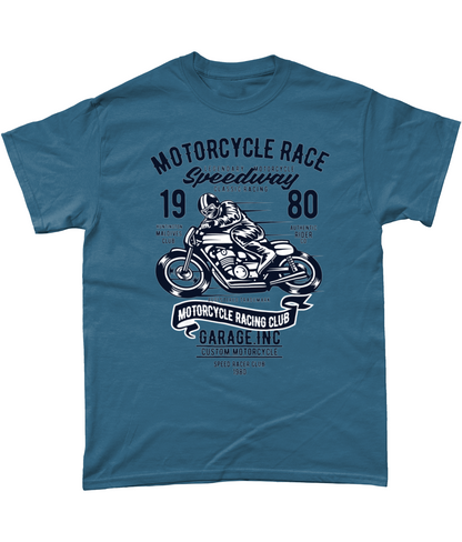 Motorradrennen - Gildan Heavy Cotton T-Shirt