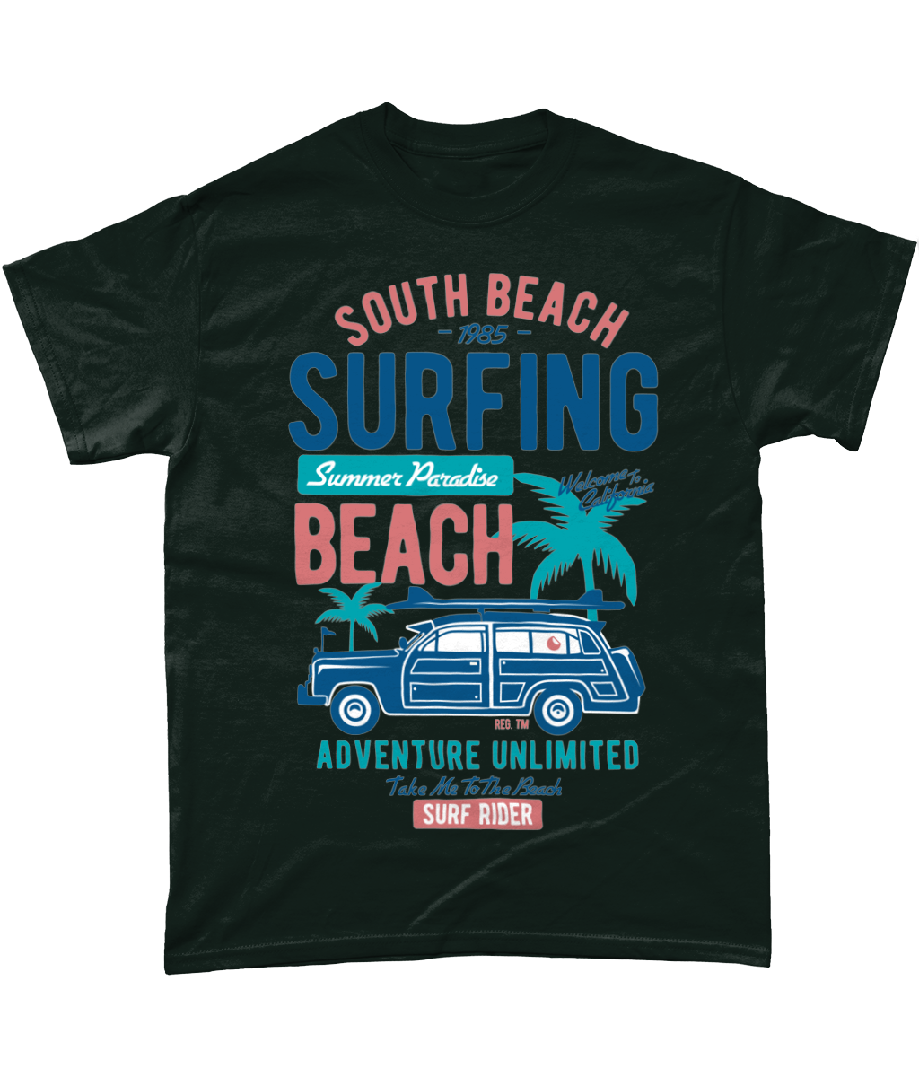 South Beach v2 - Heavy Cotton T-Shirt