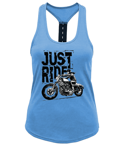 Biker Girl Black - TR027 Women's TriDri® Performance Strap Back Vest