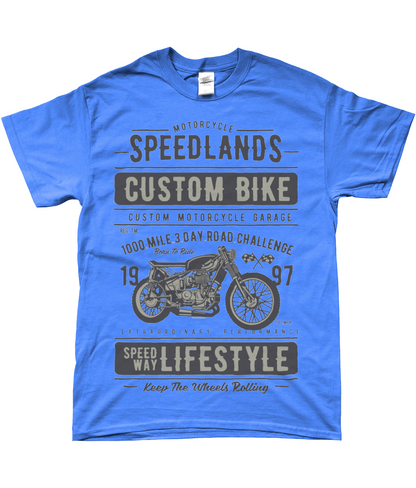 Speedlands Custom Bike - Gildan SoftStyle® Ringgesponnenes T-Shirt