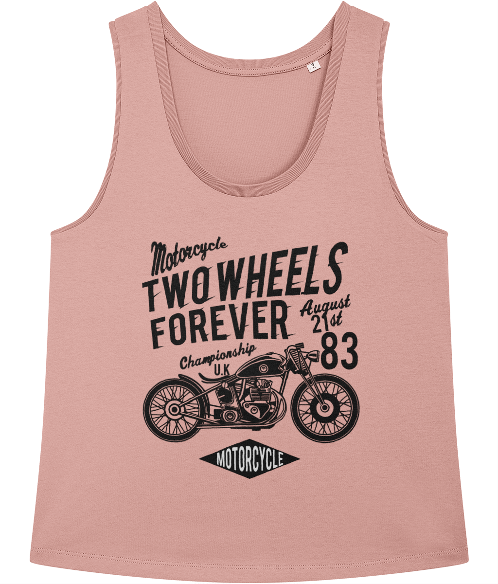 Two Wheels Forever Black - Stella Minter