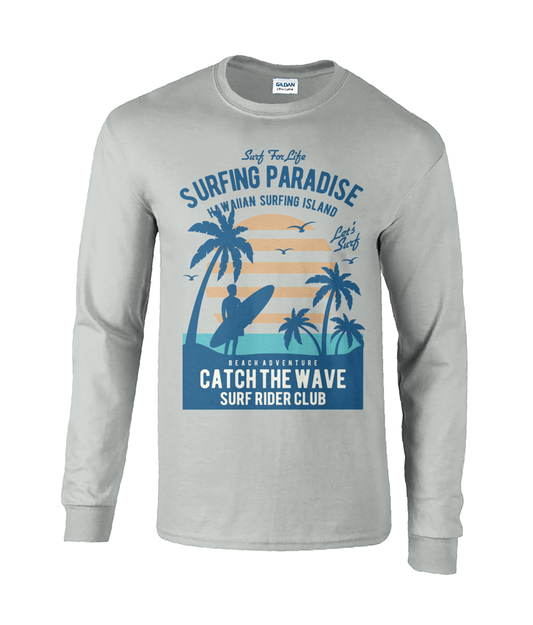 Surfing Paradise - Ultra Cotton Long Sleeve T-Shirt