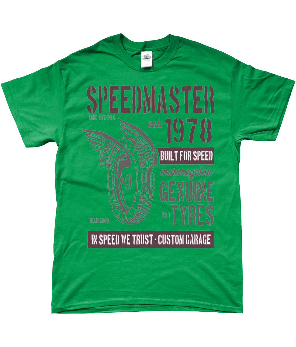 Speed ​​Master - T-shirt Gildan SoftStyle® en fil filé à l'anneau