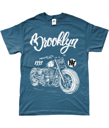 Brooklyn - T-shirt Gildan SoftStyle® en fil filé à l'anneau