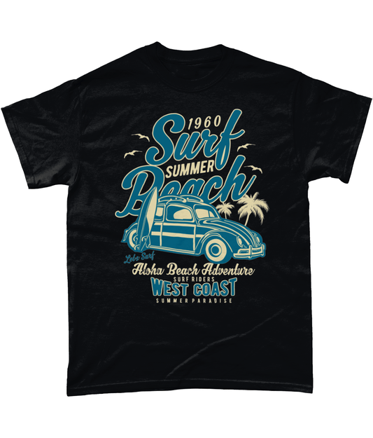 Surf Beach – Gildan Heavy Cotton T-Shirt - Vitesse T-Shirts UK