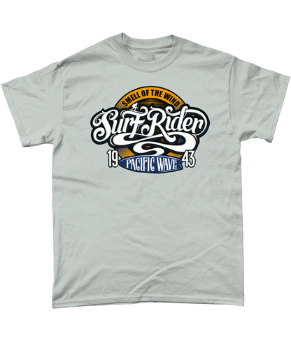 Surf Rider v2 - T-Shirt aus schwerer Baumwolle