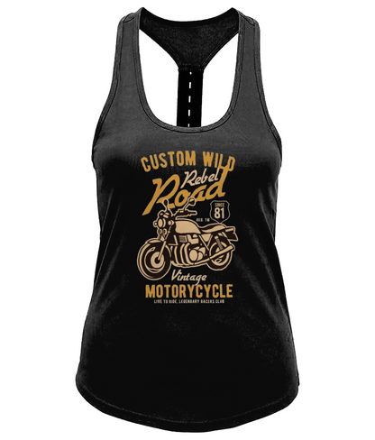 Custom Wild - TR027 Women's TriDri® Performance Strap Back Vest