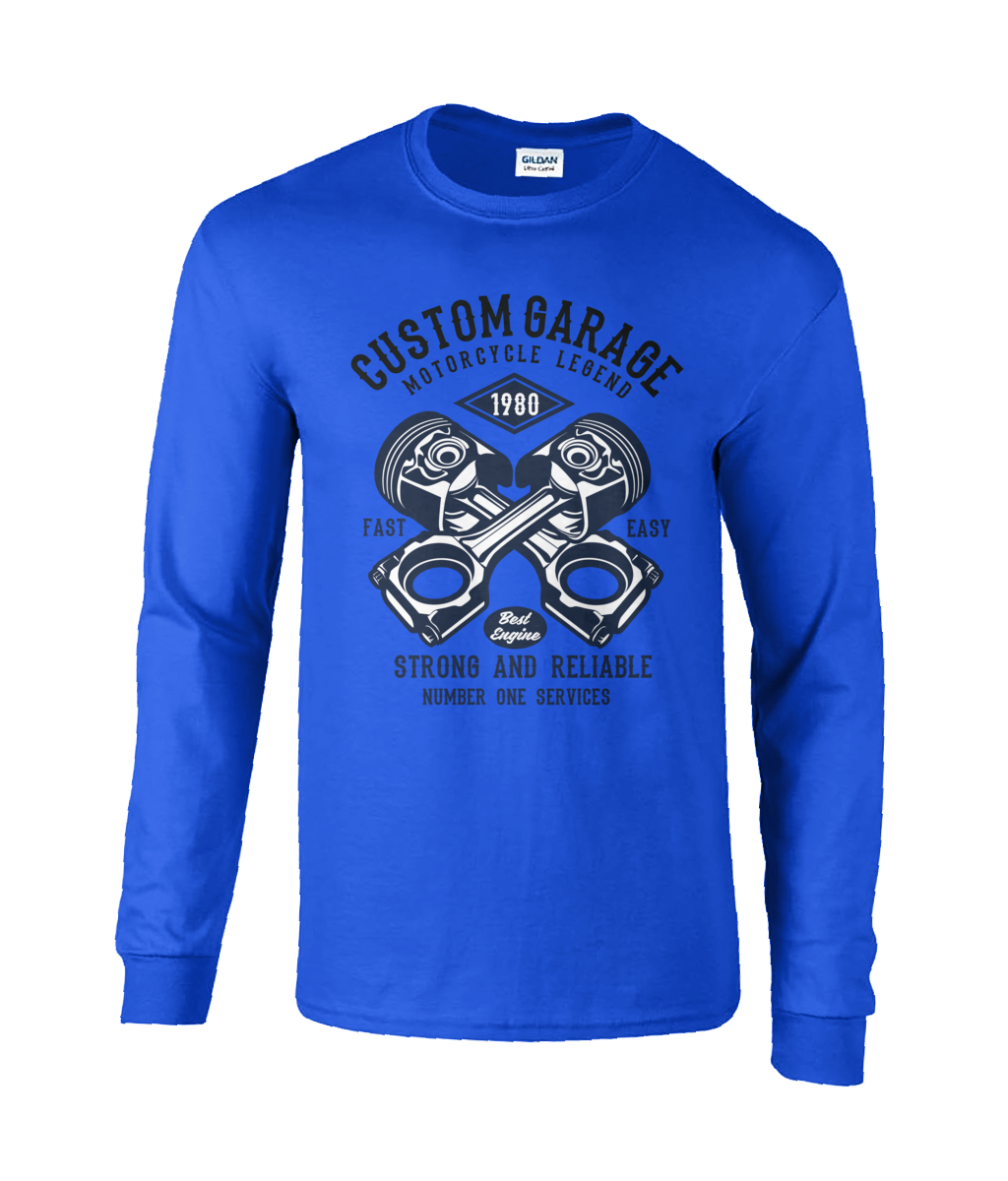 Custom Garage - Ultra Cotton Long Sleeve T-Shirt