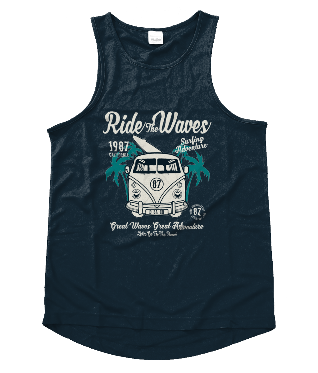 Ride The Waves - Men's Cool Vest