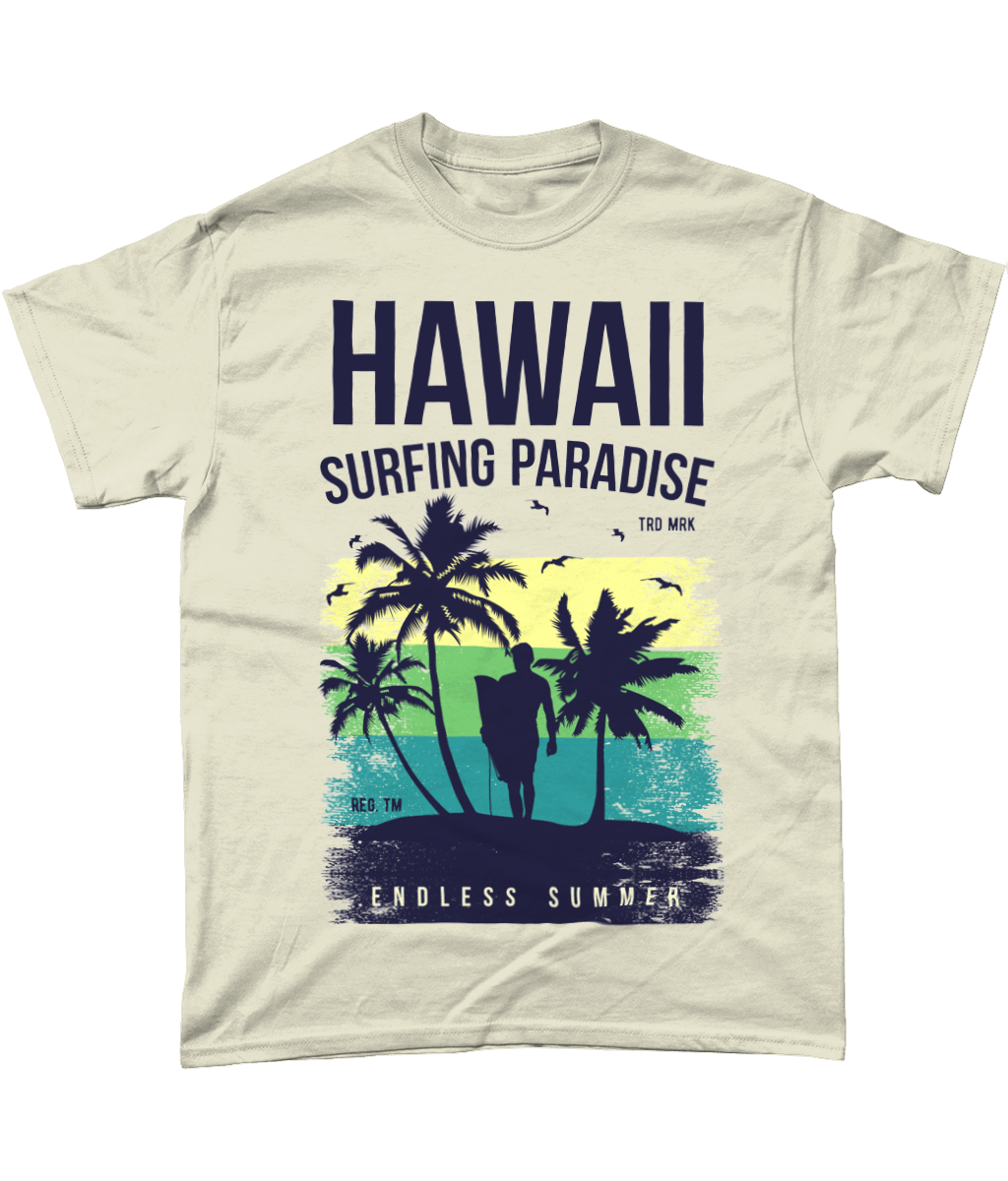 Hawaii Endless Summer – Gildan Heavy Cotton T-Shirt - Vitesse T-Shirts UK